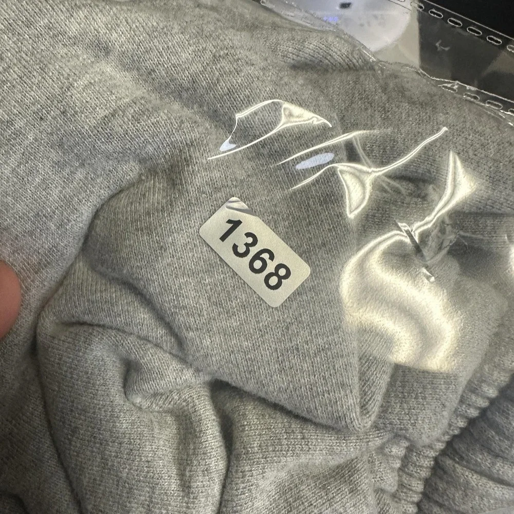 Arte Sweatpants Mens M Gray French Terry Relaxed Fit Elastic Waist Logo Pants